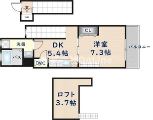 ラ・フォーレ長田の物件間取画像